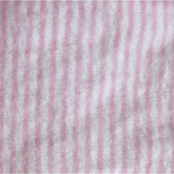 3 Homemade Burpee Cloths/Snuggle Blankets. Pink and White Flannel/Minky Fleece. - Picture 3 of 5